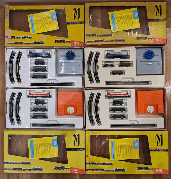 Железная дорога Piko N 1:160 рельсы перекрестки пульт блок