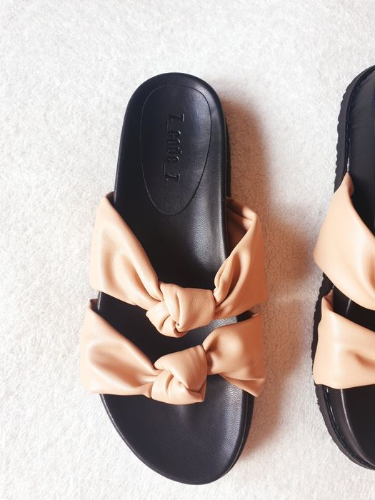 Klapki damskie z supełkami z_code_z 39