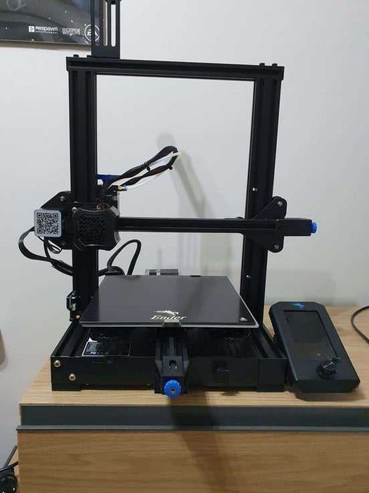 Ender 3 V2 Impressora 3D com Caixa, semi-nova