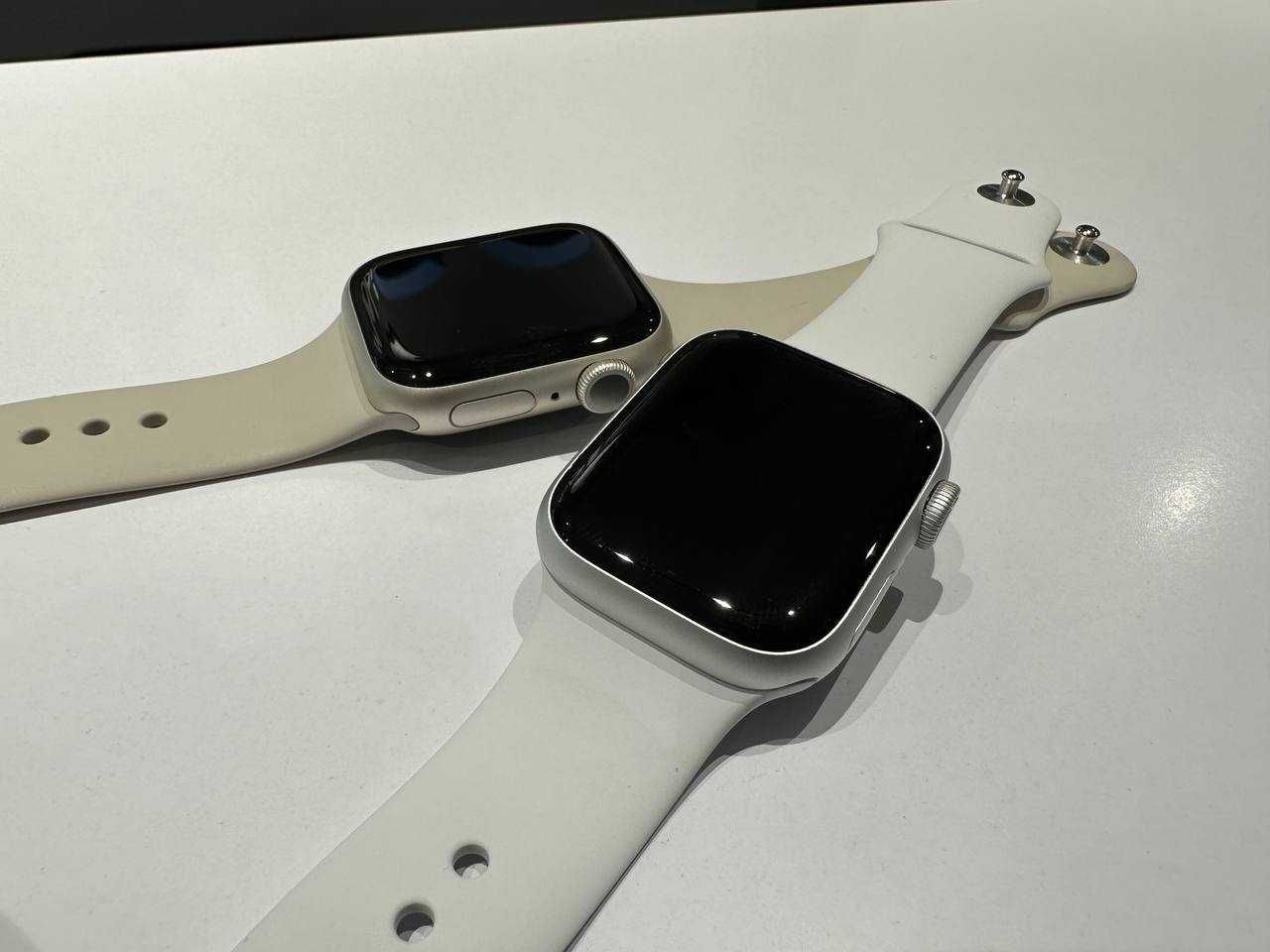 Apple Watch Series 8 41mm Silver/Starlight OpenBox. Рассрочка