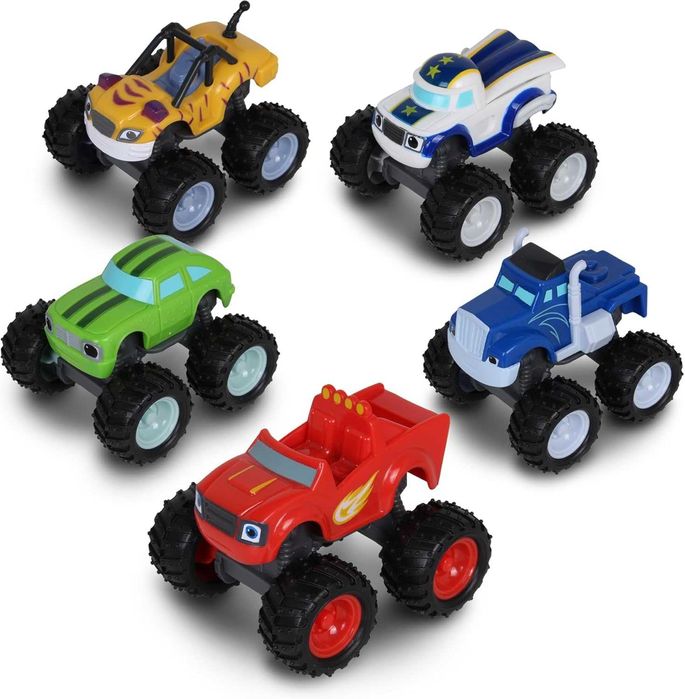Набір Спалах та диво машинки 5 шт Blaze & the Monster Machines NKOK