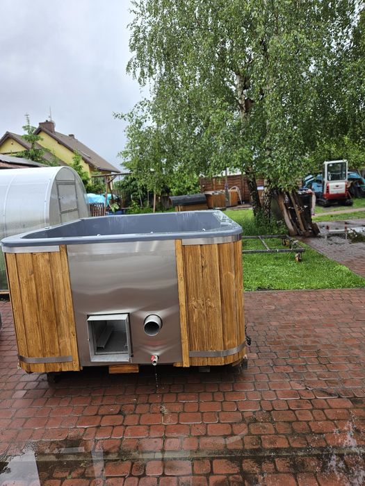 Balia ogrodowa beczka ogrodowa jacuzzi wanna basen sauna