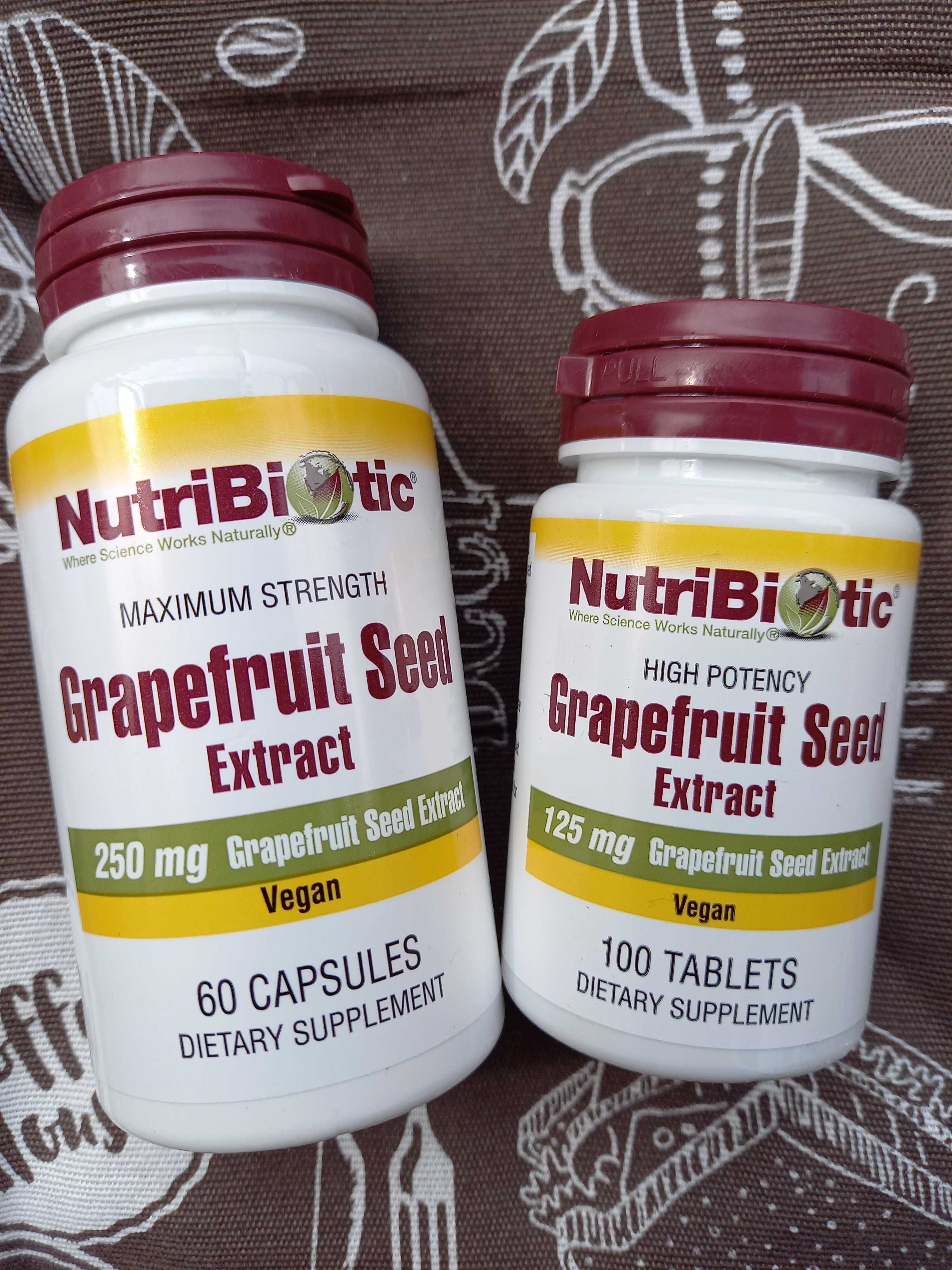 NutriBiotic Grapefruit Seed цитросепт екстракт грейпфрута концентрат