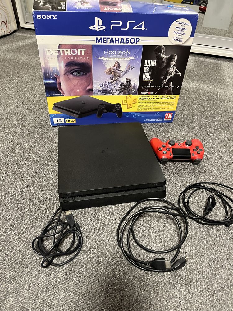 Ps 4 slim 1 TB пс 4 playstasion 4