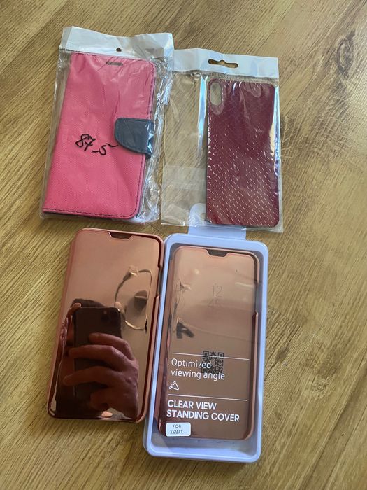 3 Etui IPhone XS Max. Plus folia