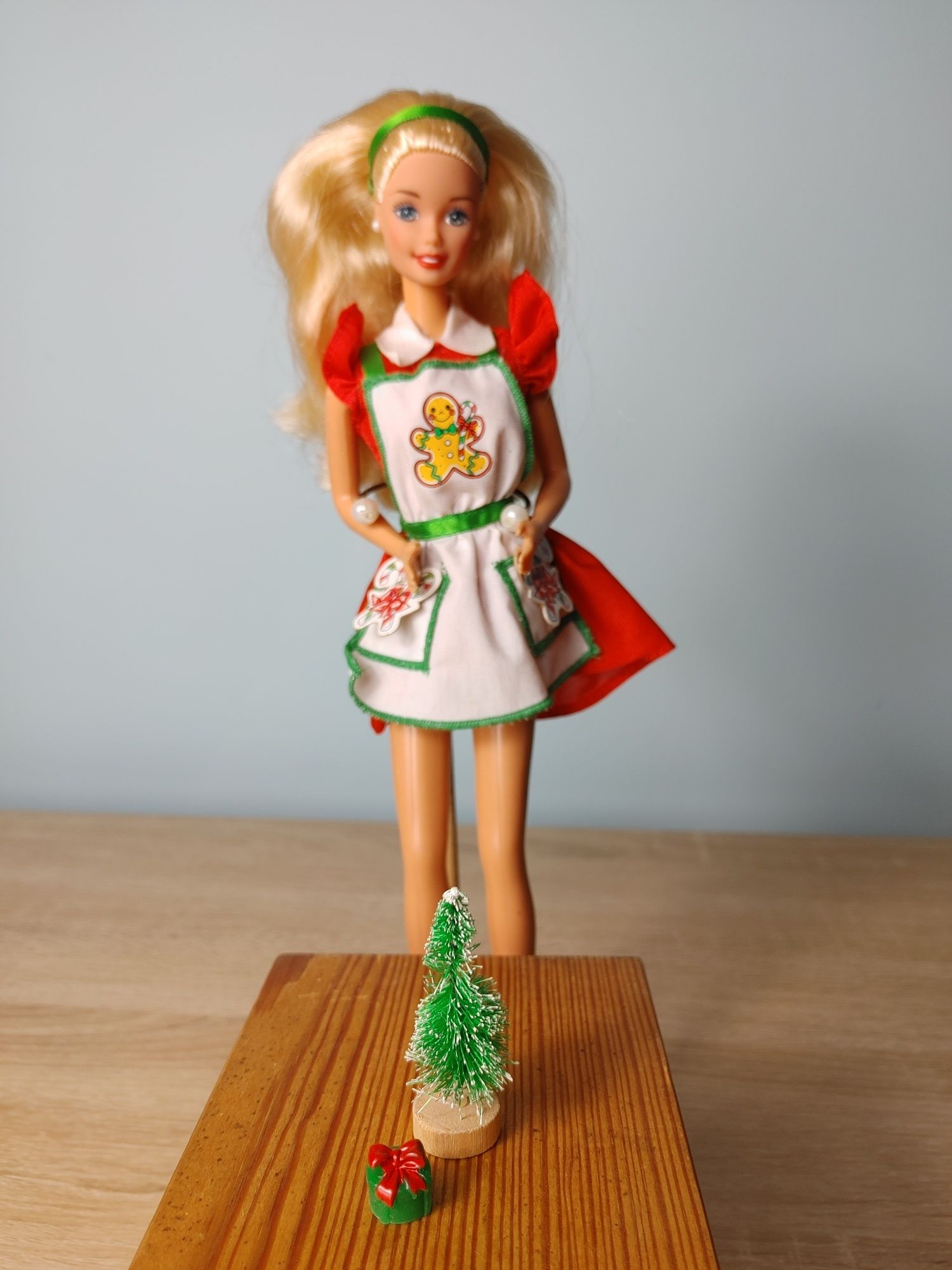 Akcesoria świąteczne dla lalek miniaturki Barbie bjd 1/12 dekoracje