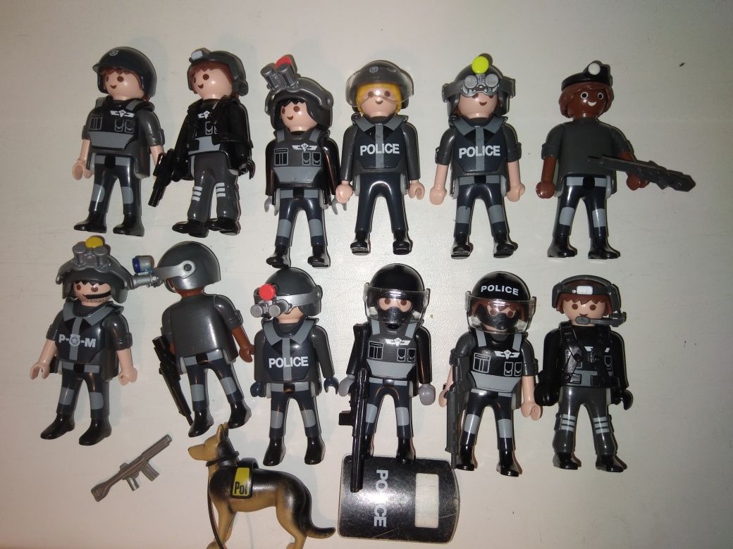 Figurki playmobil policja