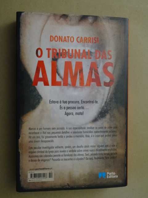 O Tribunal das Almas de Donato Carrisi - 1ª Edição