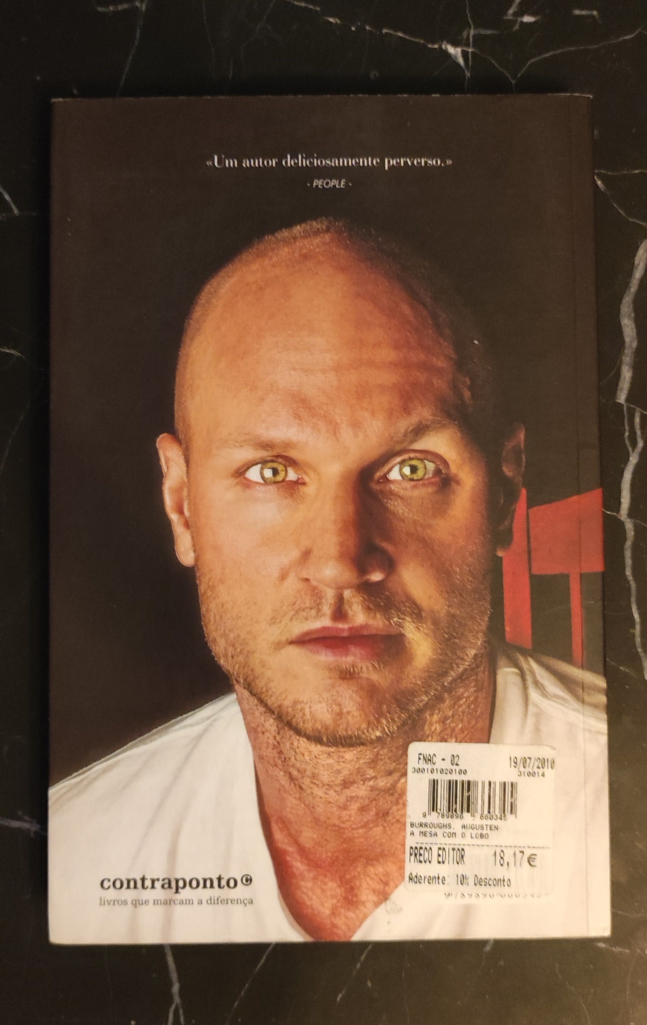 À Mesa Com o Lobo de Augusten Burroughs