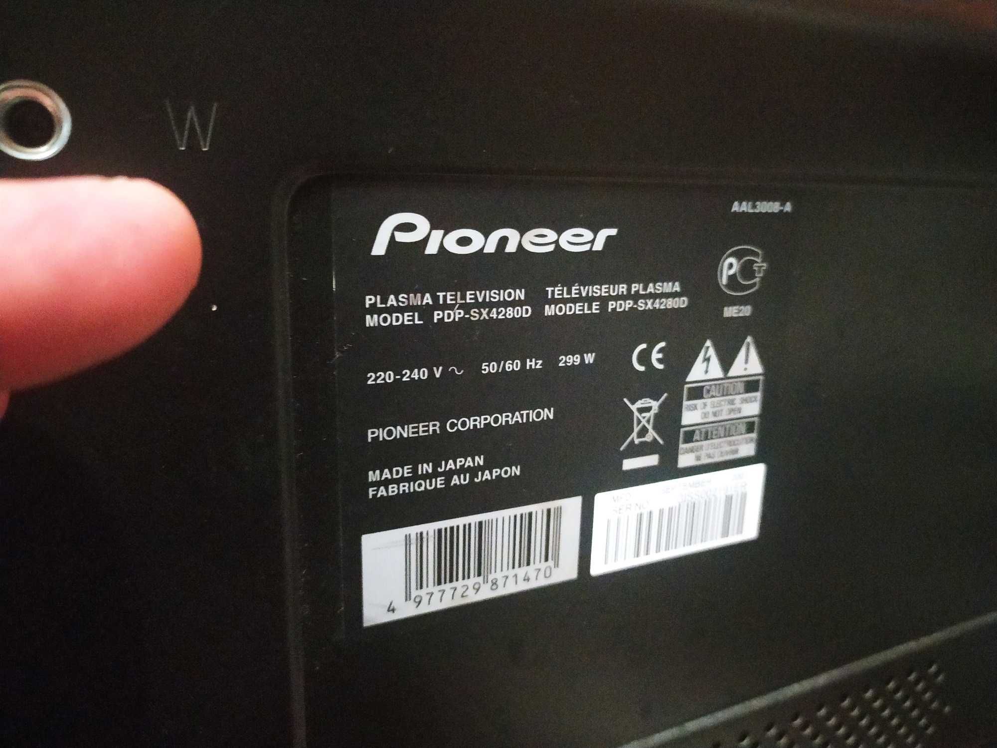 Продам плазменный телевизор PIONEER PDP-SX 4280D