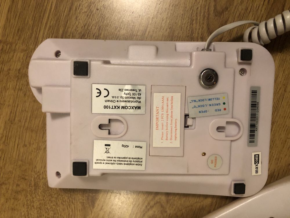 Aparat telefoniczny Maxcom KXT100 vintage