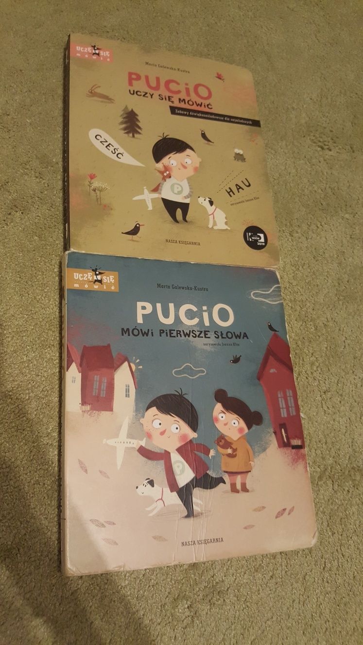 Pucio mówi pierwsze słowa i uczy się mówić