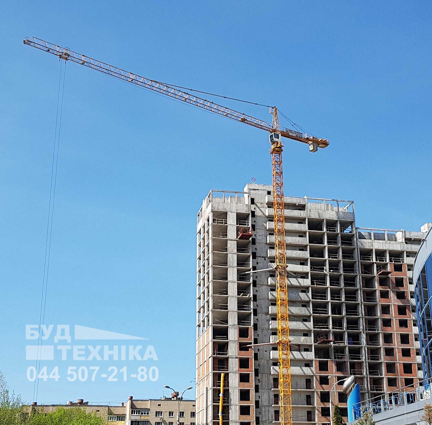 Баштовий кран Liebherr в оренду - Оренда баштових кранів Liebherr