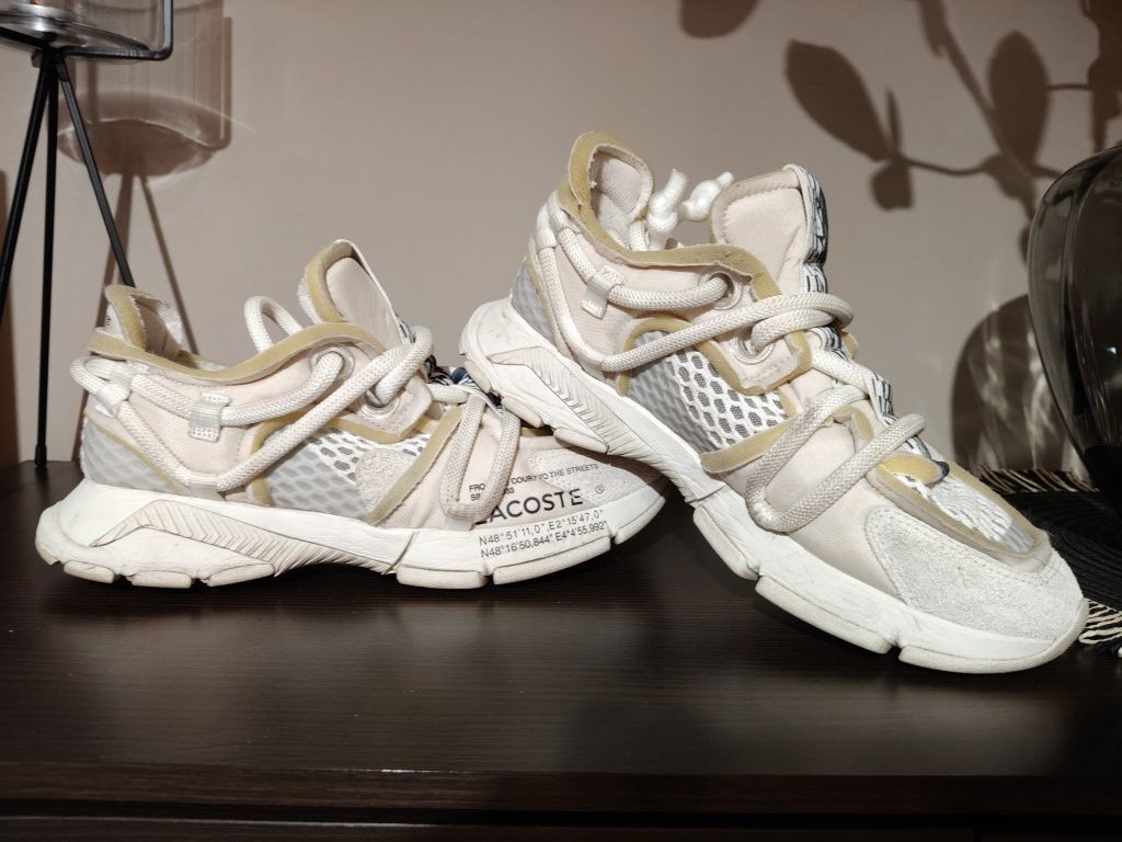 Lacoste Buty Męskie L003 Active Runway Offwhite 43