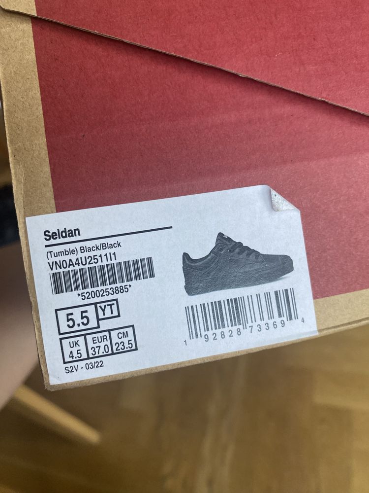 Nowe Buty skóra Vans Seldan 37