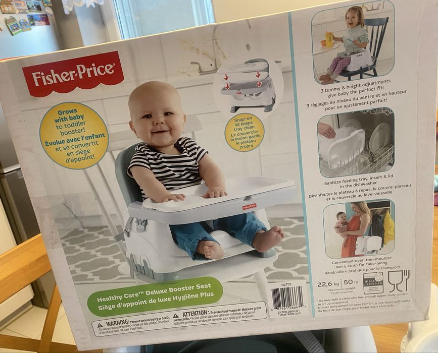 Fotelik podwyższająxy do karmienia FISHER-PRICE