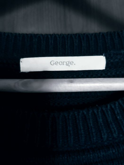 Свитер-туника синий р.50-52