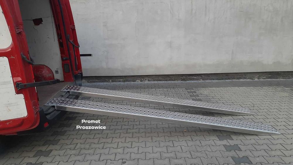 Najazdy Aluminiowe 3,5m x 30cm LOHR 2,2T Podjazdy na Skrzynię Plandekę