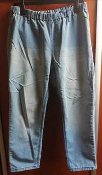ŁADNE duże Spodnie Rybaczki dżinsowe XLNT 46