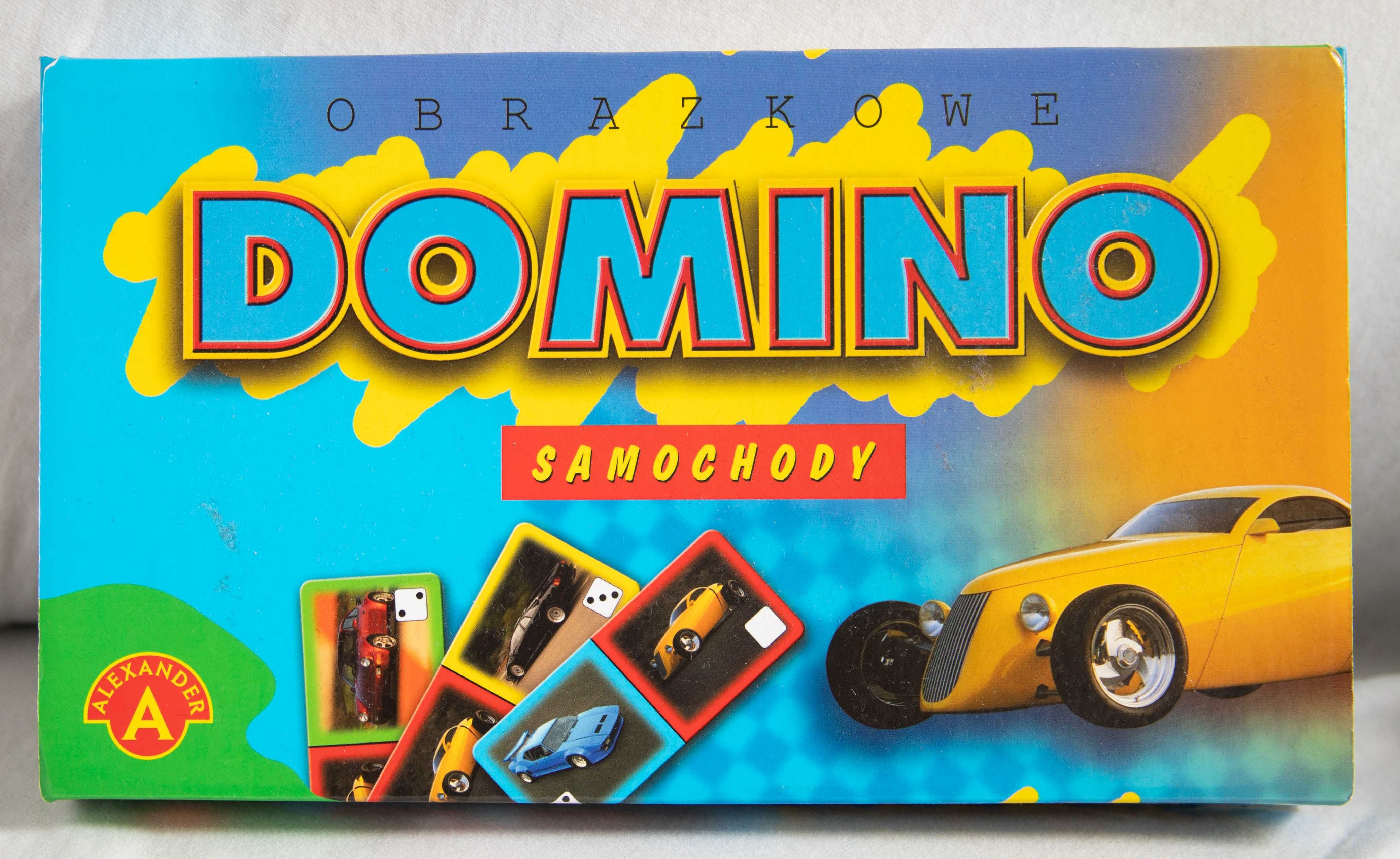 Domino obrazkowe. Samochody