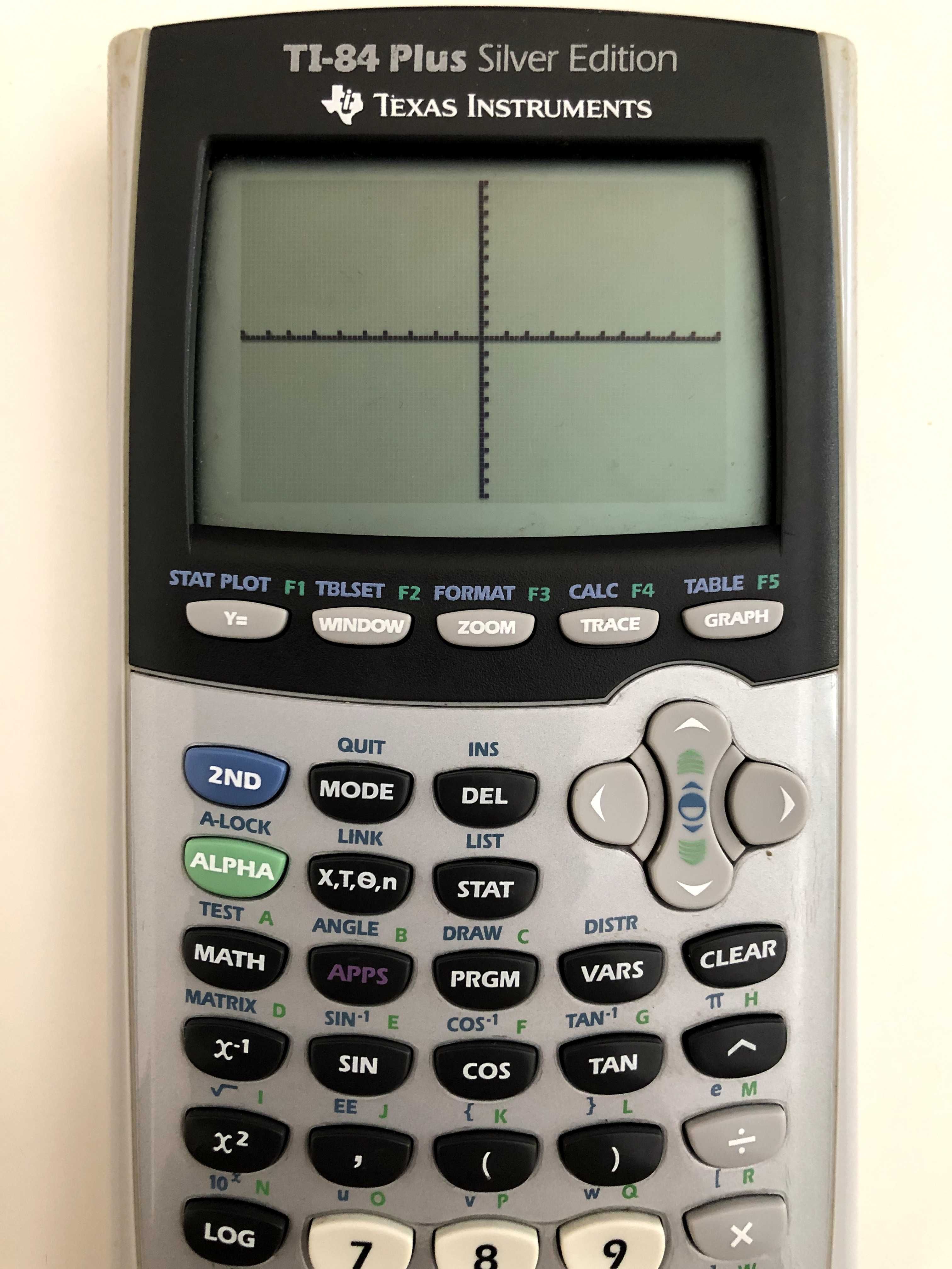 Calculadora gráfica Texas TI-84 Plus Silver