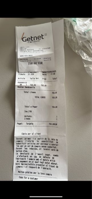 Birkenstock Boston Sandcastle — розмір 38 (24,5 см)