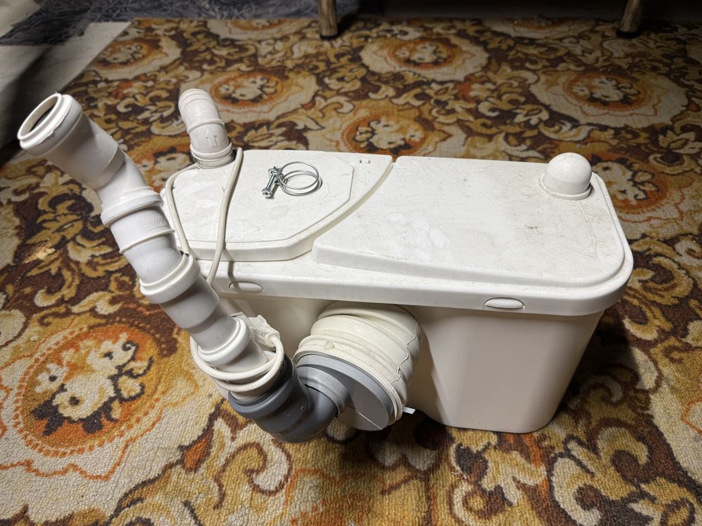 Pomporozdrabniacz przystawkowy do WC WATEREASY