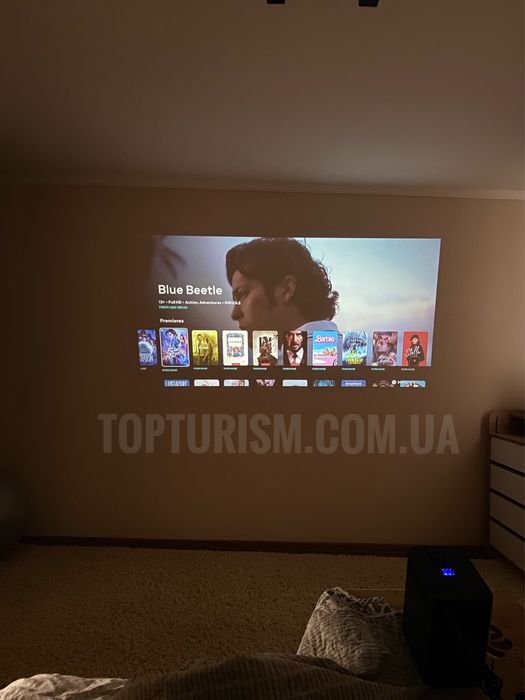 Проектор Hongtop S30 Android 10 Wi-Fi Bluetooth HDMI Projector