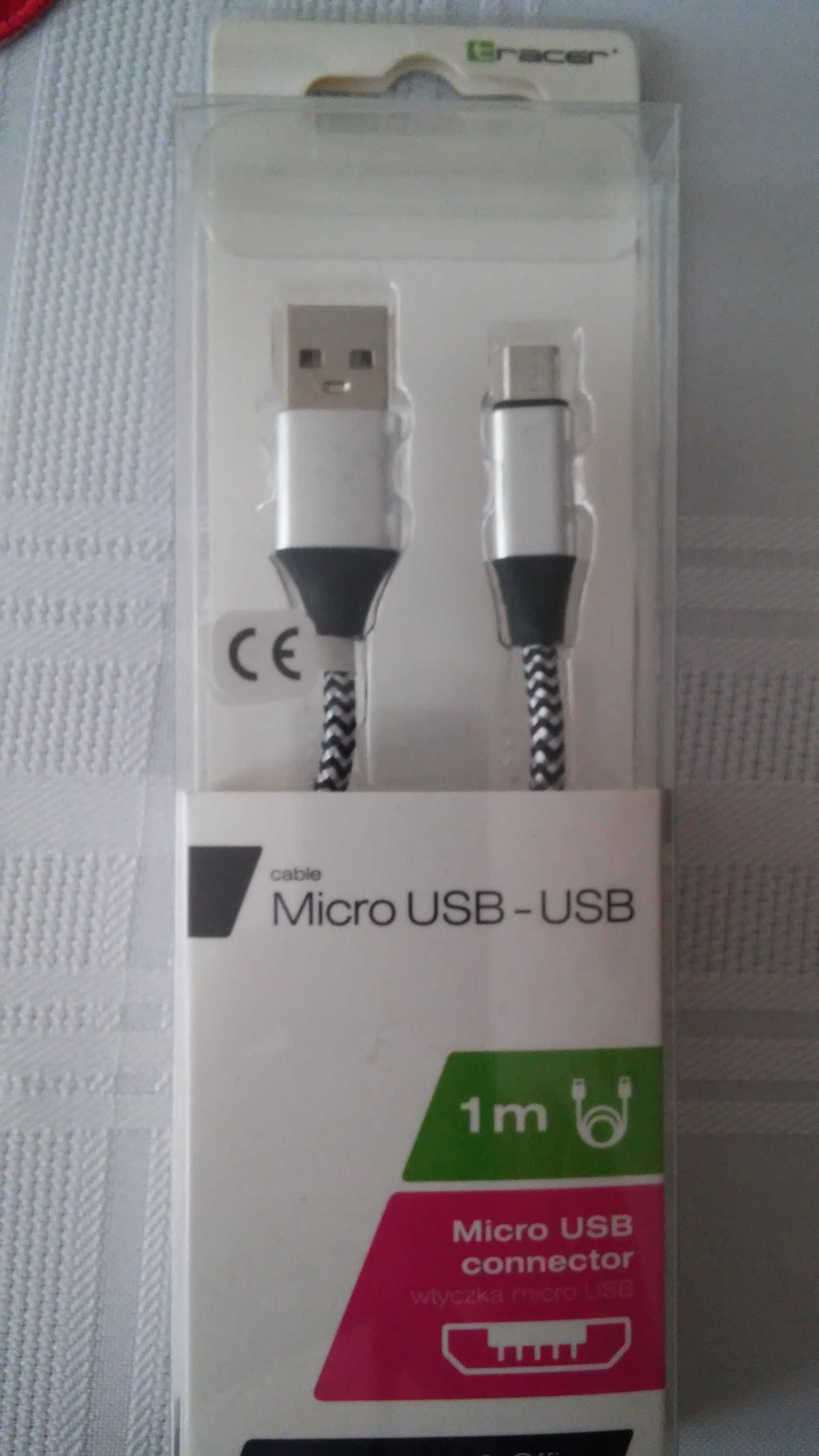 kabel USB-micro USB/nowy