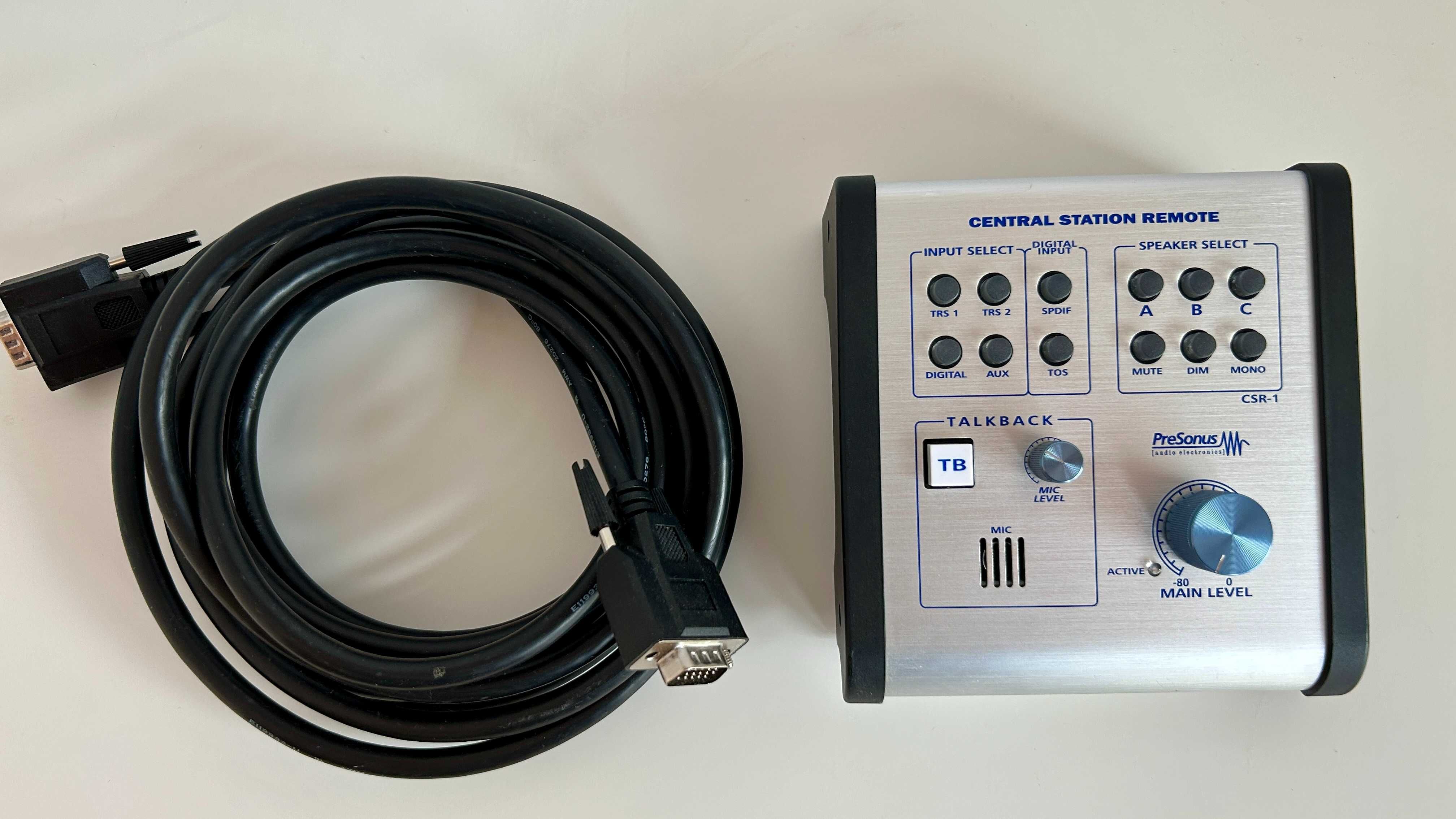 PreSonus Central Station + Pilot CSR-1 - Kontroler Monitorów jak NOWY