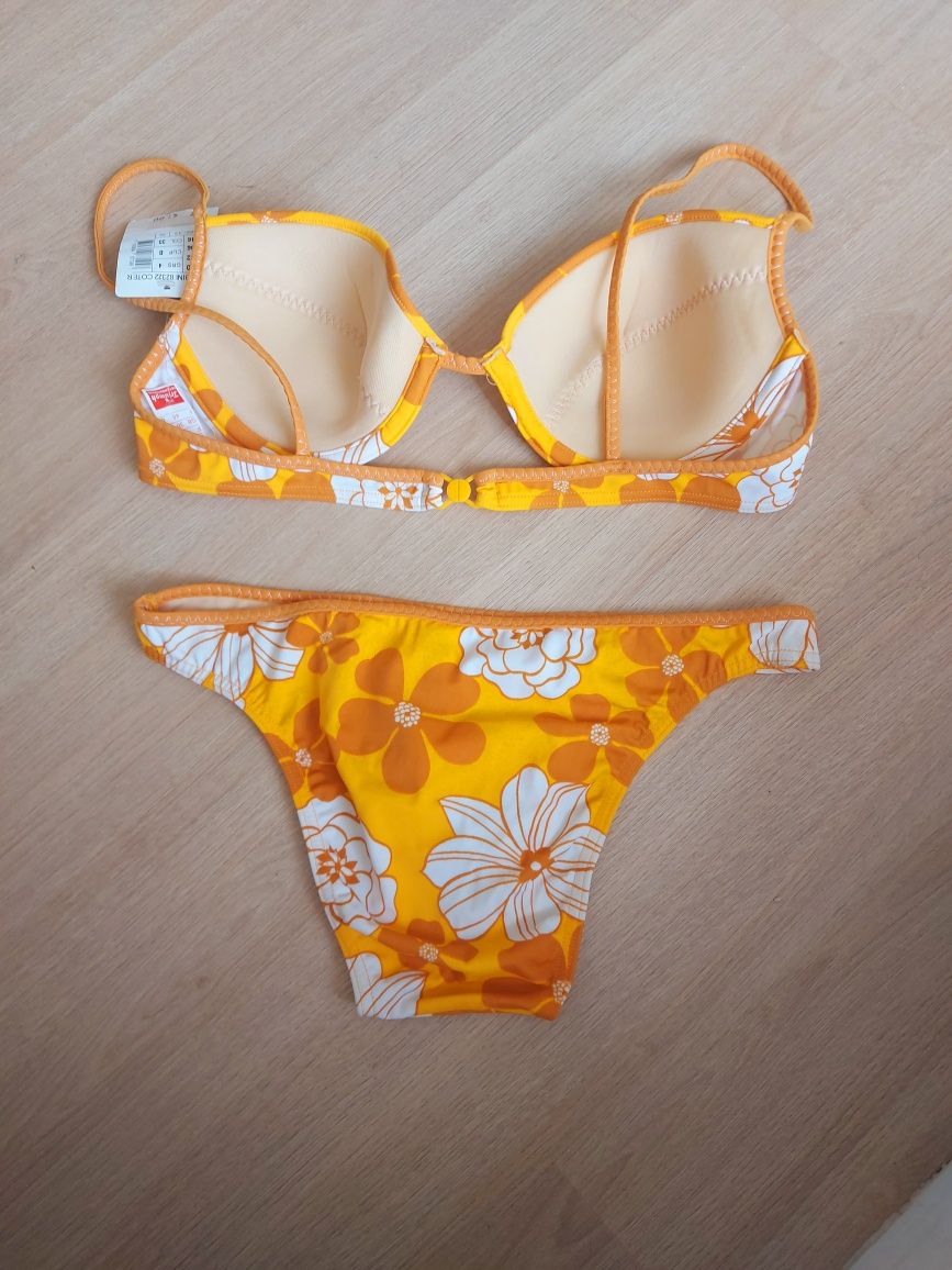 Biquini flores amarelas M