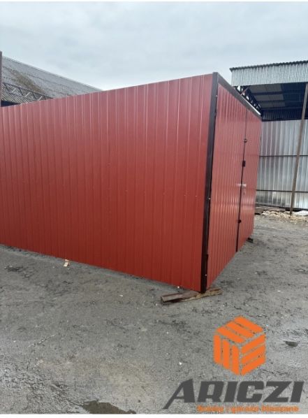 Garaż blaszany 3x5