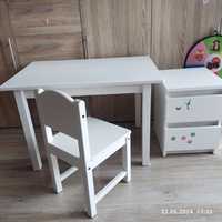 IKEA sundvik krzesełko, stolik, komoda