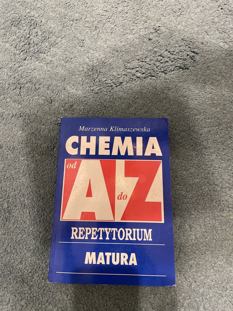 Marzenna Klimaszewska chemia Repetytorium matura