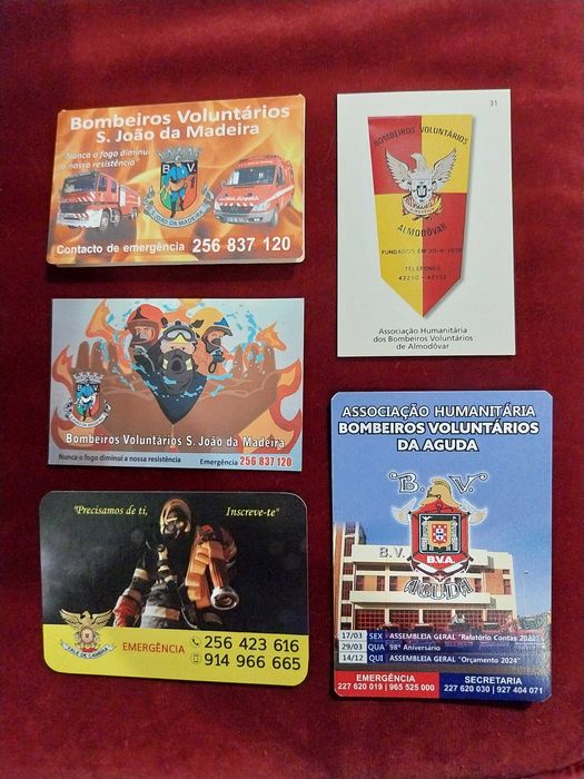 Calendários Bombeiros