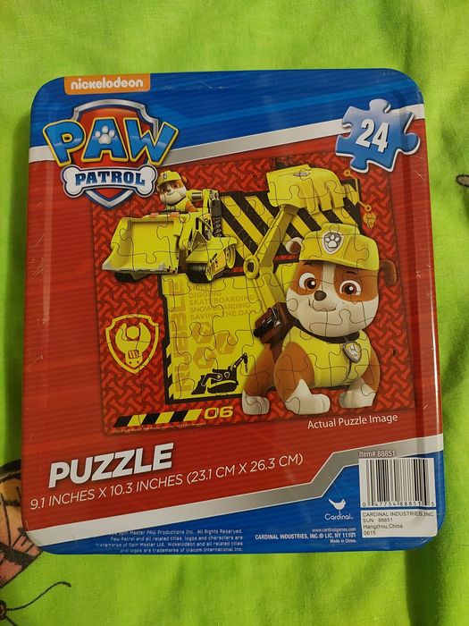 Щенячий патруль 24шт. Пазли