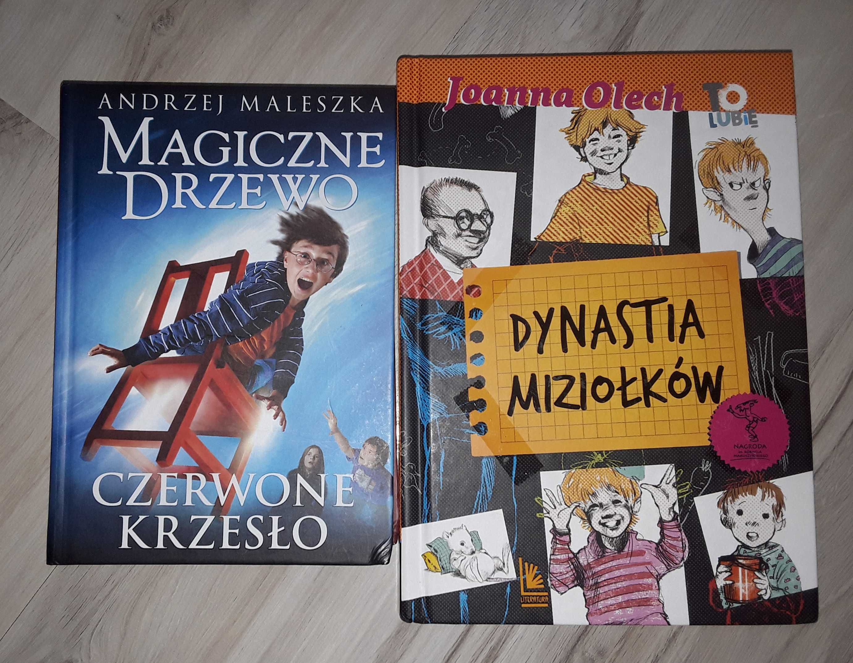 Sprzedam dwie lektury magiczne drzewo i dynastia Miziołków