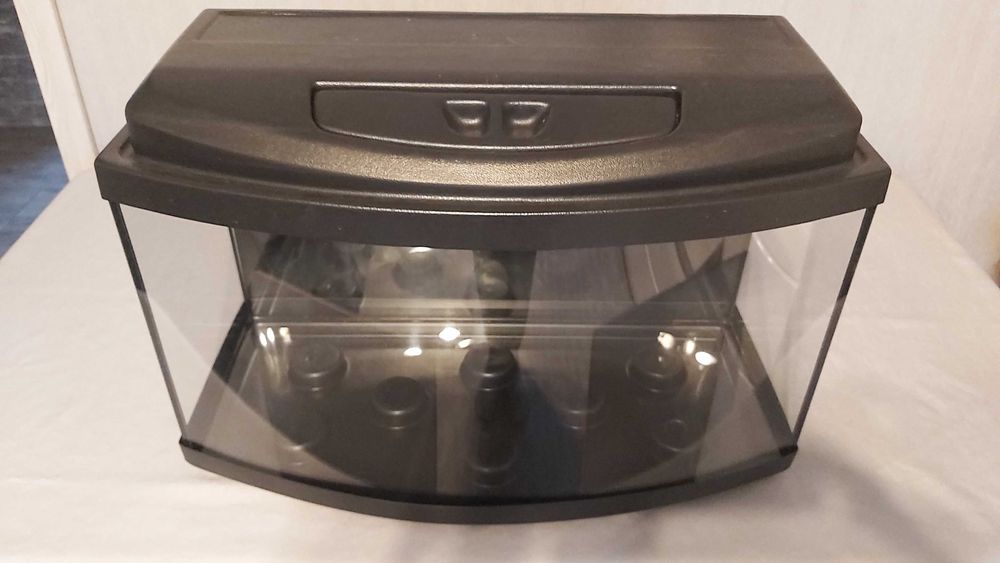 Akwarium 56l jak nowe, pełen zestaw, LED, aranżacja i sprzęt