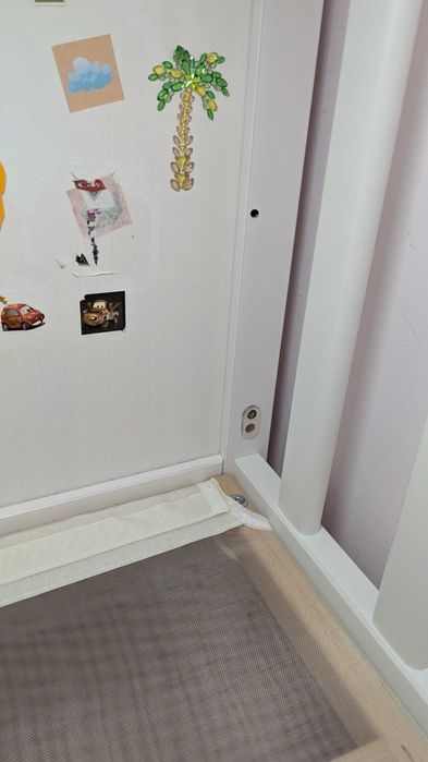 ІКЕА Дитяче ліжко SUNDVIK СУНДВІК з матрацом KRUMMELUR 120x60см