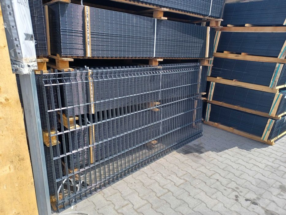 Panel ogrodzeniowy, słupek, obejma, ceownik, podmurówka - producent