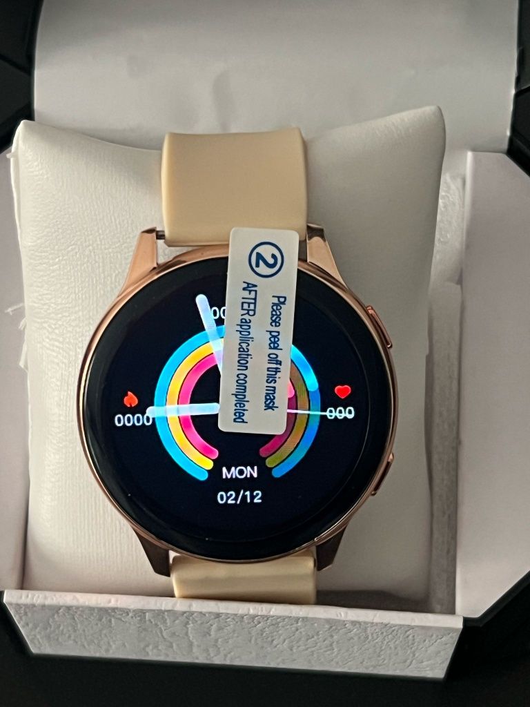 Damski zegarek Smart watch z funkcji połączenia + słuchawki