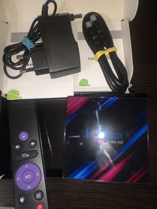 Смарт Тв приставка H96 Max 4GB/64GB 4K Ultra HD