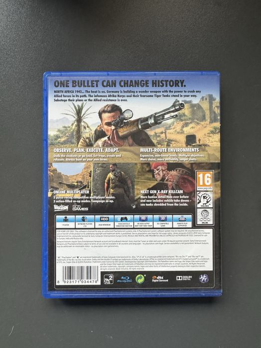 Gra Sniper Elite 3 na PS4