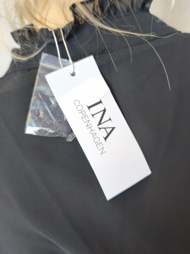 INA Copenhagen NOWA krótka zjawiskowa sukienka oversize rozmiar XL