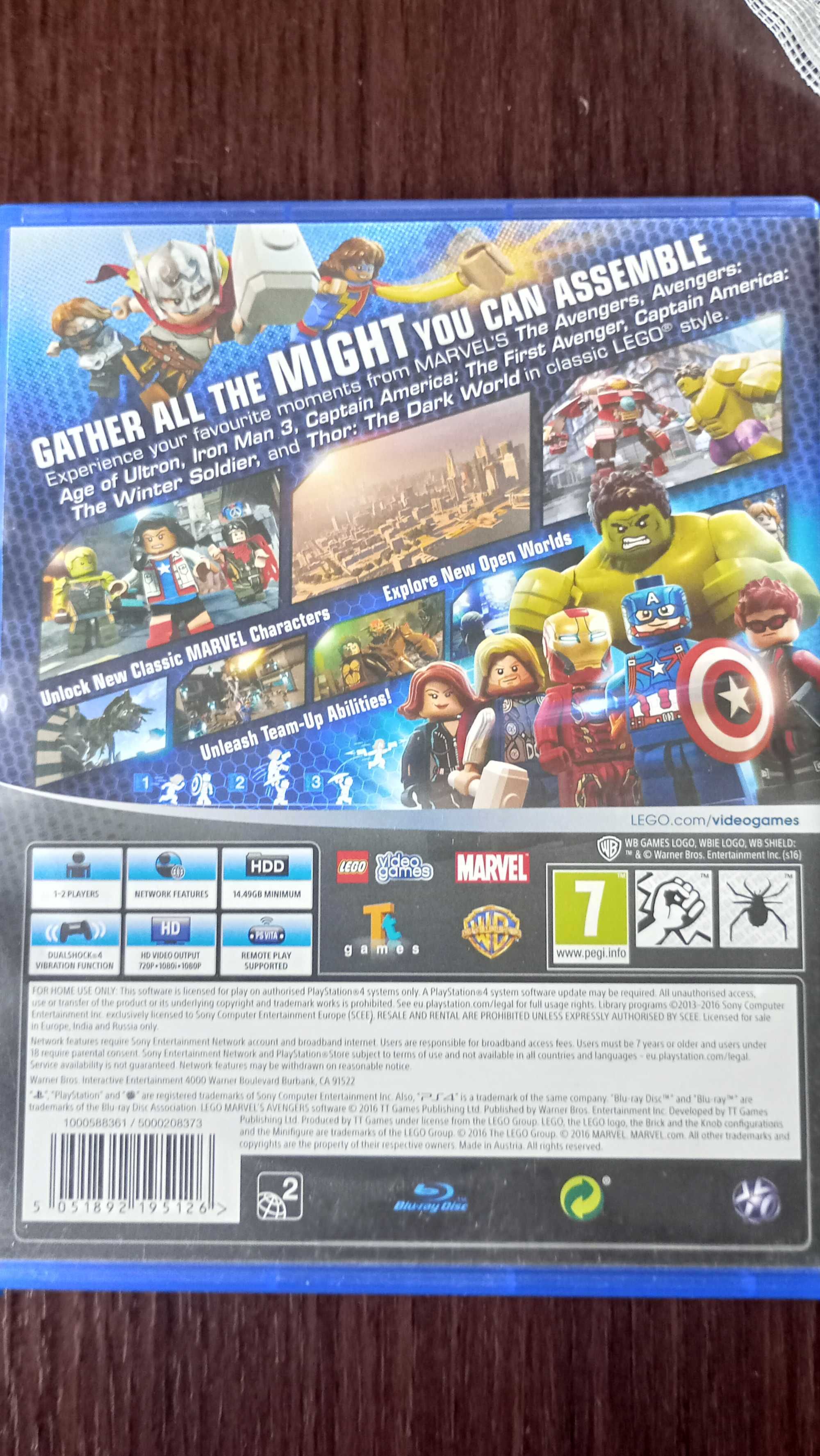 Gra LEGO Avengers PS4 PS5