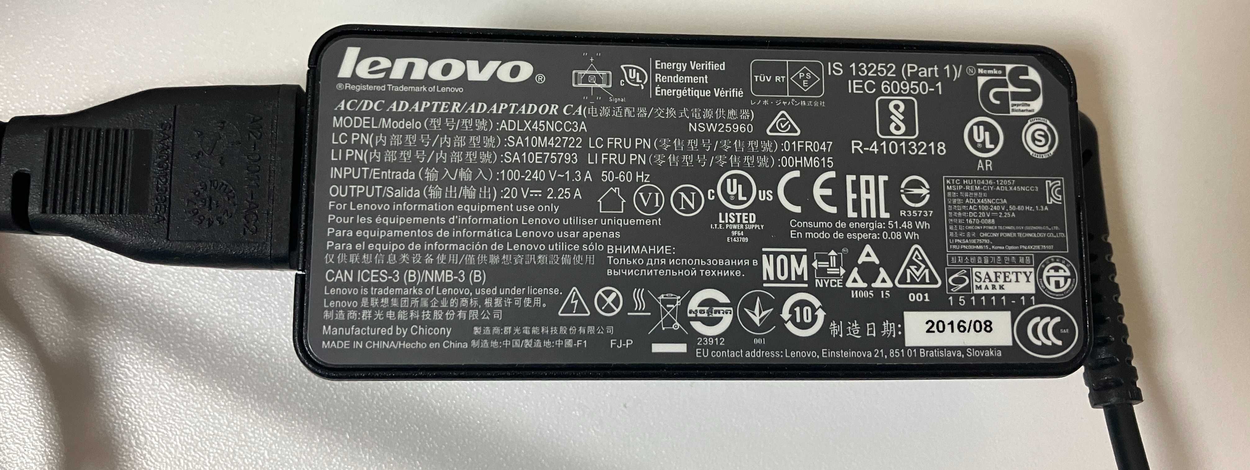 Stacja Lenovo dokująca ThinkPad Basic USB 3.0 Dock + zasilacz