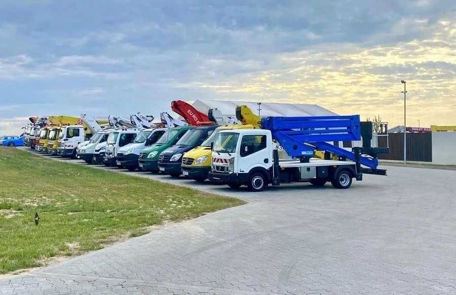Wynajmę podnośnik koszowy, zwyżka, wysięgnik od 18m do 53m