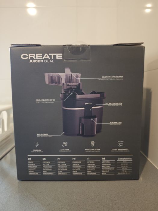 Máquina de fazer sumos Create