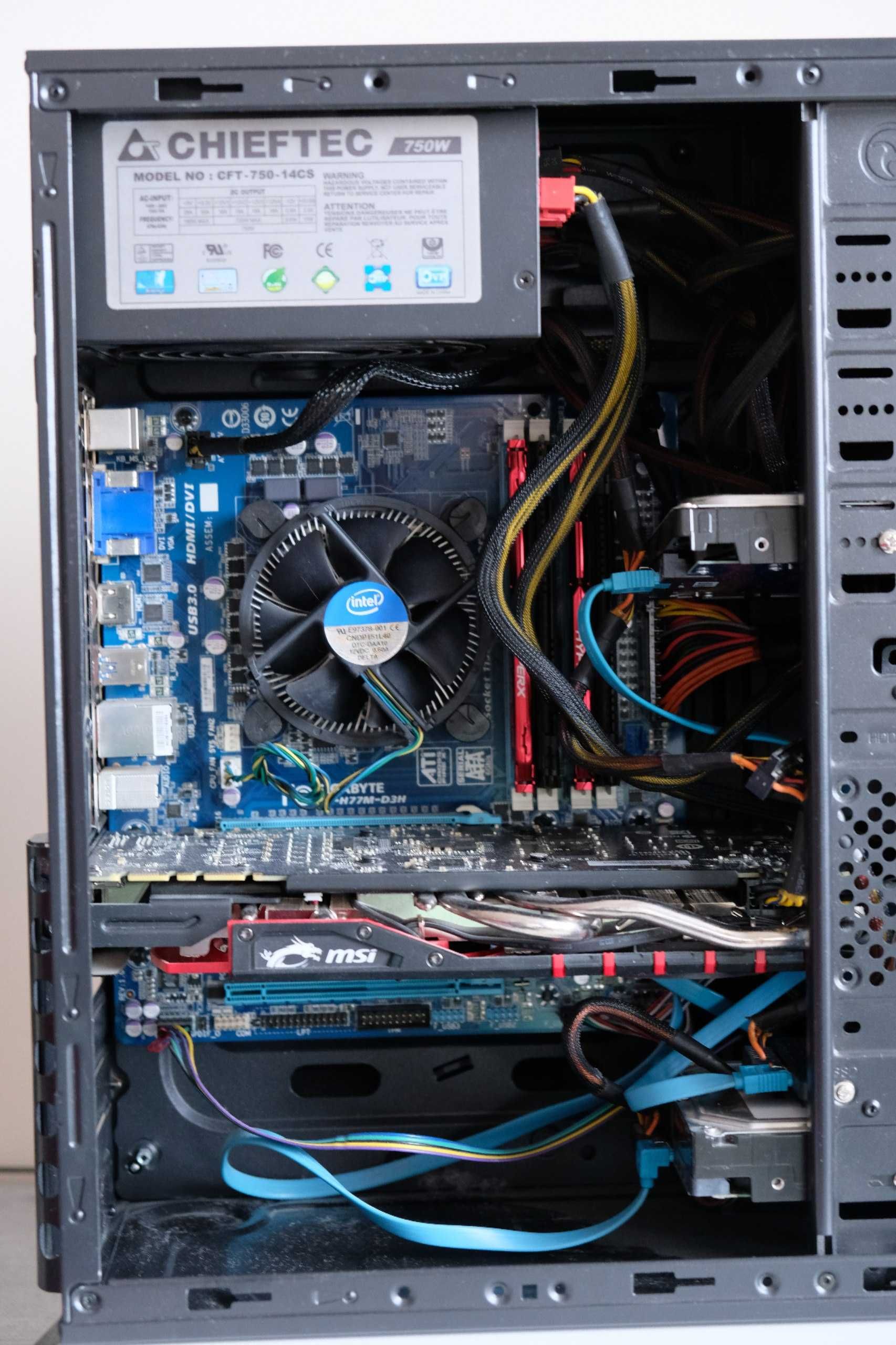 Ігровий комп'ютер Intel Core i7-2600, GTX 970, 16GB, 1TB, SSD 256 750W