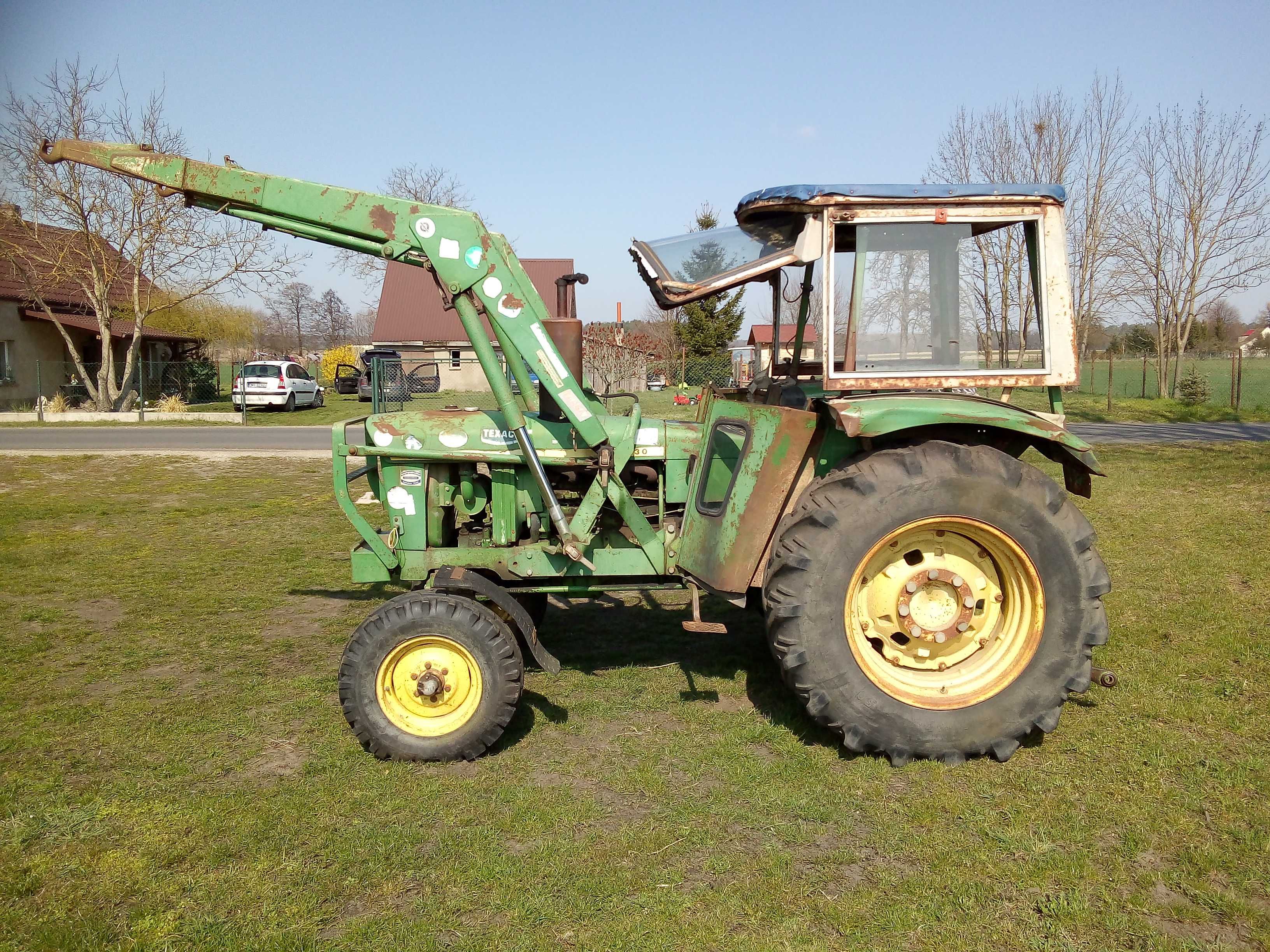 Ciągnik traktor john deere 2030 z turem w orginale